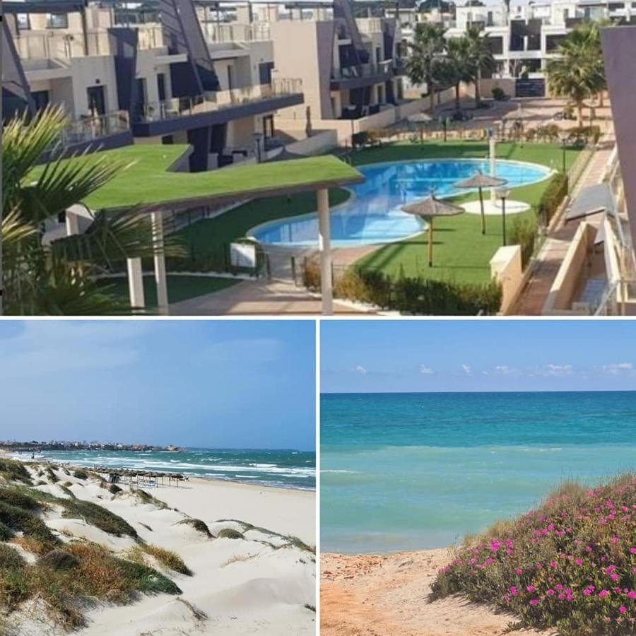 Higuericas Costa 222 Haerlig Takterrass Med Havsutsikt - Pool Och 250M Till Stranden Torre de la Horadada Buitenkant foto