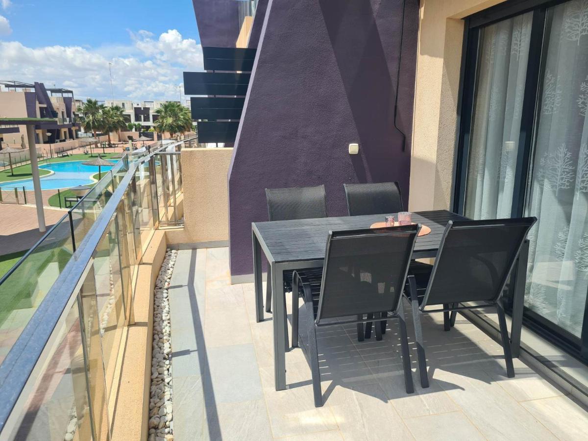 Higuericas Costa 222 Haerlig Takterrass Med Havsutsikt - Pool Och 250M Till Stranden Torre de la Horadada Buitenkant foto