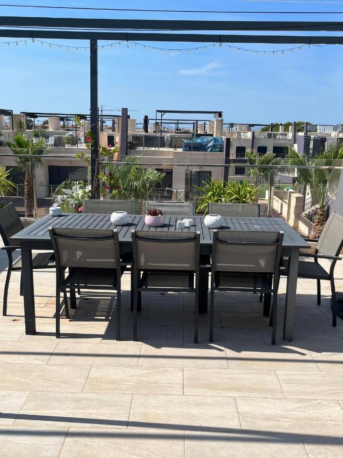 Higuericas Costa 222 Haerlig Takterrass Med Havsutsikt - Pool Och 250M Till Stranden Torre de la Horadada Buitenkant foto